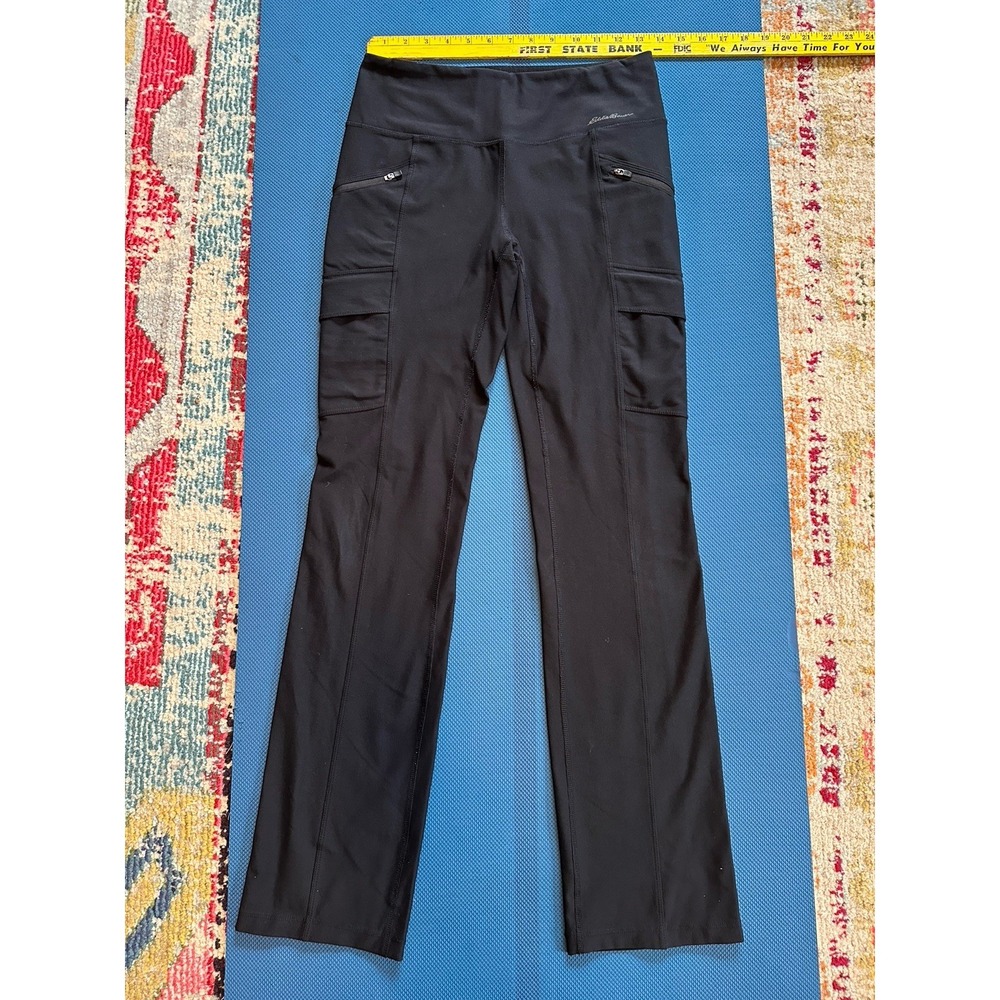 Eddie Bauer Trail Tight Cargo Pants Black Small Women's